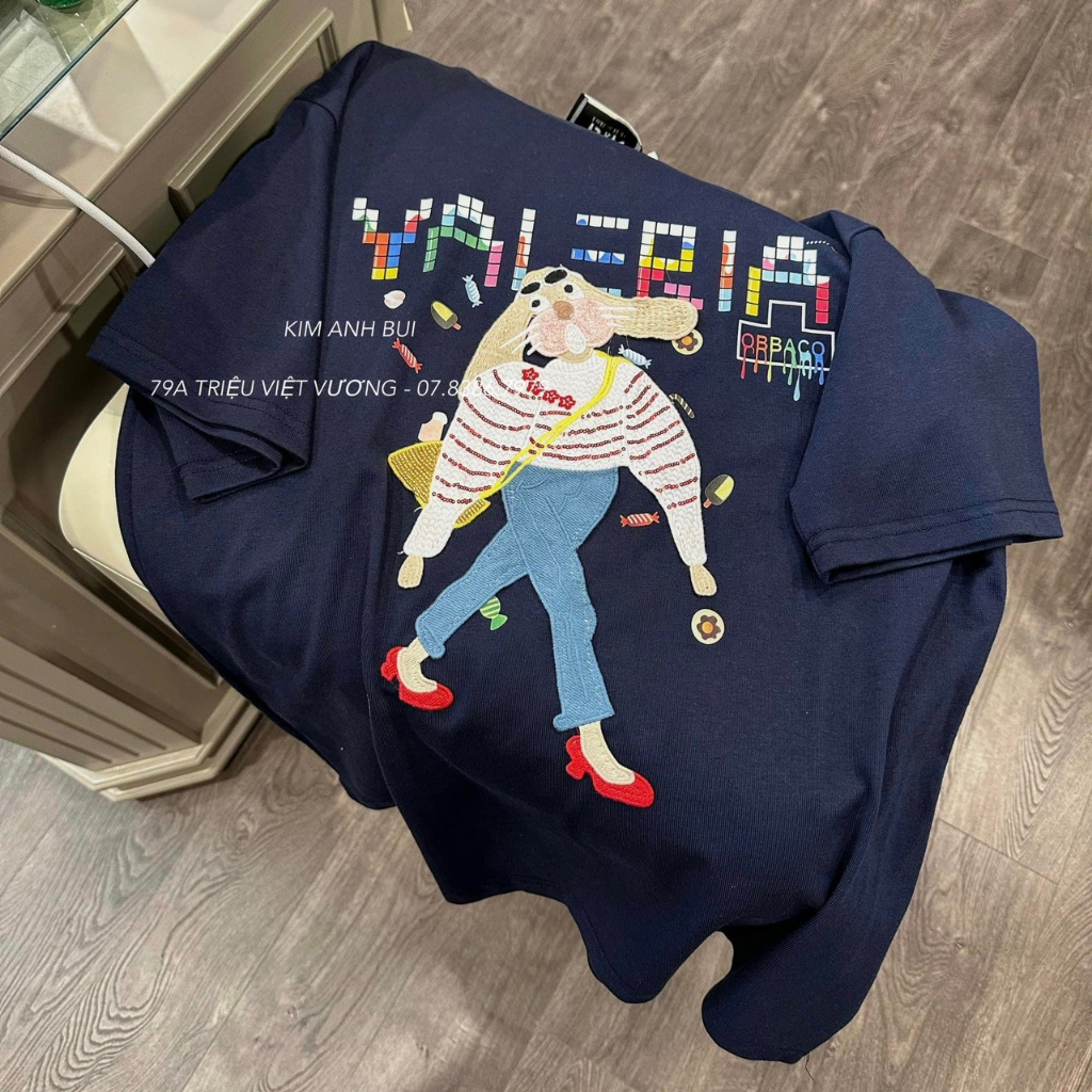 Áo Phông Áo Thun Nữ Tay Lỡ Dáng Thụng Cotton Freesize in 8D  Bầu Bì 70kg Bon Chen Được mẫu YAI. TP82