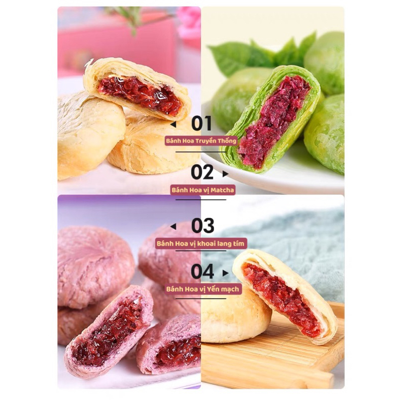 Bánh Hoa Hồng Vân Nam