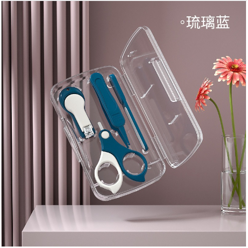 Bấm móng tay cho trẻ em, bộ dụng cụ bấm móng tay cho bé bốn chi tiết, cắt móng tay tiện dụng