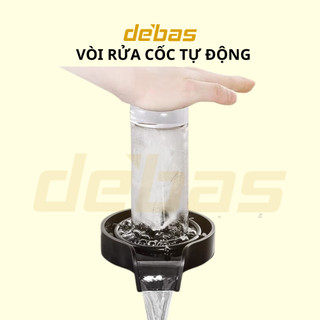 Vòi Rửa Cốc Tự Động, Bộ Rửa Cốc Chén Thông minh lắp chậu rửa bát Debas