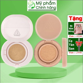 Phấn nước cushion 3ce bare cover / glow spf50+ pa+++ 15g màu 001 002