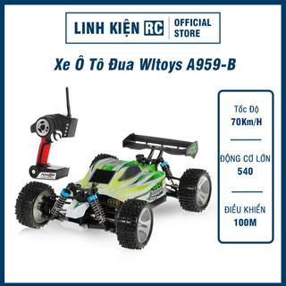 THẦN GIÓ - Xe Đua Điều Khiển Từ Xa Off Road Buggy Wltoys A959-B Tốc Độ Tối Đa 70km-Lao Vun Vút- Trải Nghiệm Đua Cực Đỉnh