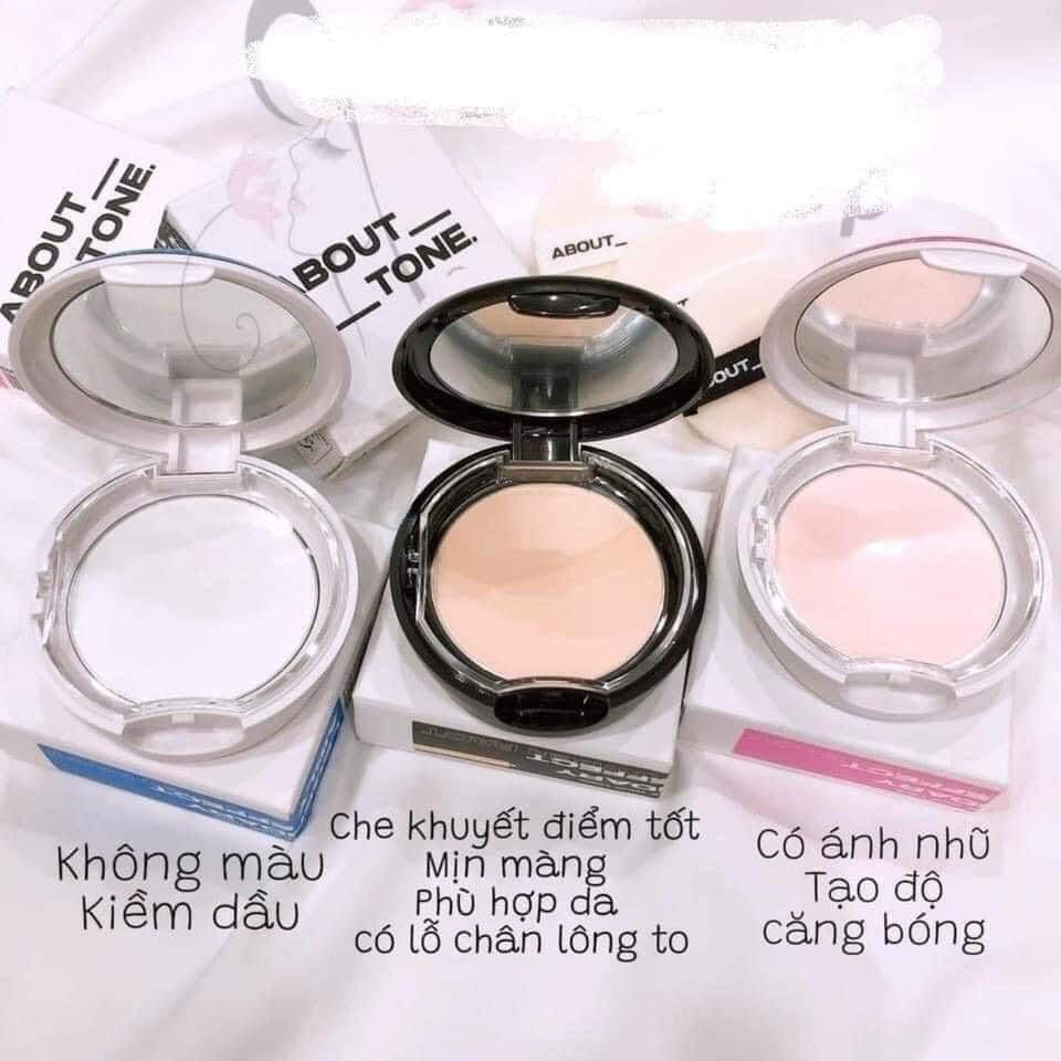 Phấn Phủ Dạng Nén Kiềm Dầu Siêu Lì Mịn Eglips About Tone Powder Pact Mới Nhất
