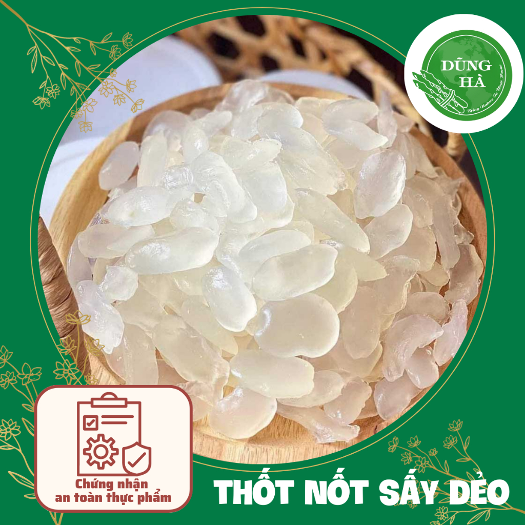 500gr Thốt nốt sấy dẻo không đường đóng túi dễ sử dụng