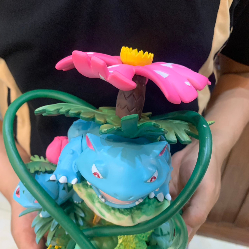 MÔ HÌNH NHÂN VẬT FUSHIGIBANA TRONG ANIME POKEMON , SƯU TẬP TRANG TRÍ DECOR