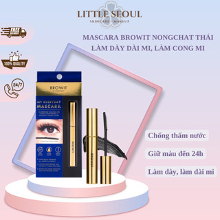 Mascara Browit Nongchat Thái Làm Dày Dài Mi, Làm Cong Mi Chuyên Dụng Cho Makeup