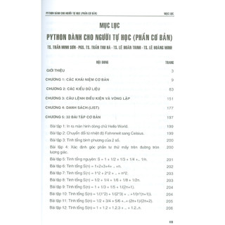 Sách - Python Dành Cho Người Tự Học (Phần Cơ Bản)