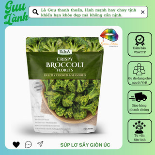 Súp lơ xanh sấy giòn - dj&a crispy broccoli florets