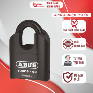 Khóa số cao cấp abus 190cs/60 4 số thân thép rộng 60mm