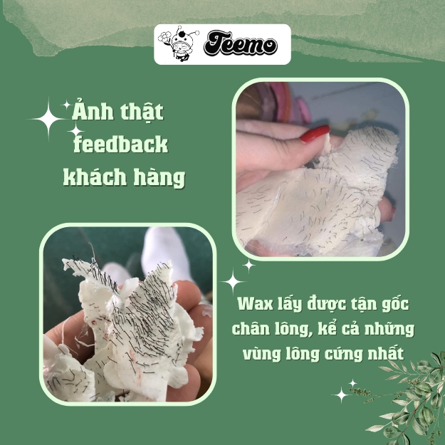 Sáp wax lông sữa dừa coconut, wax lông nách, lông chân, râu siêu sạch