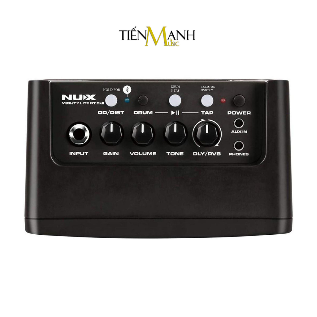 Amply Đàn Guitar Điện Nux Mighty Lite BT MKII - Loa Ampli Di động Mini Amplifier MK2