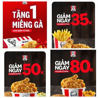 Voucher Giảm Giá Tại KFC