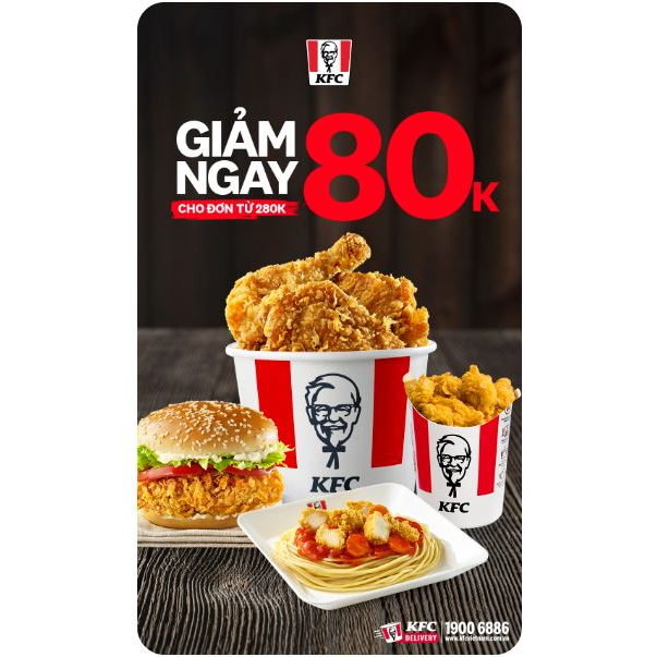 Voucher Giảm Giá Tại KFC