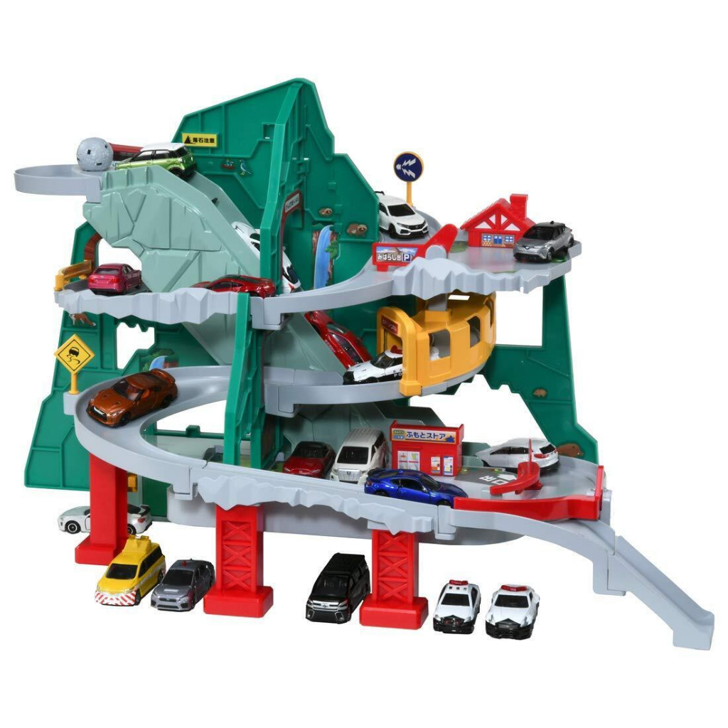 Đường ray tàu hỏa trẻ em Tomica World Mountain Way Drive