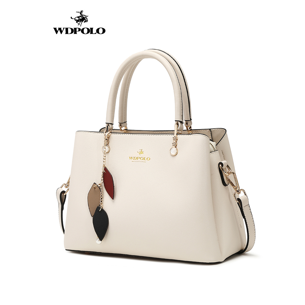Túi xách tay túi đeo chéo WDPOLO túi da sang trọng quý phái mẫu mới 2024
