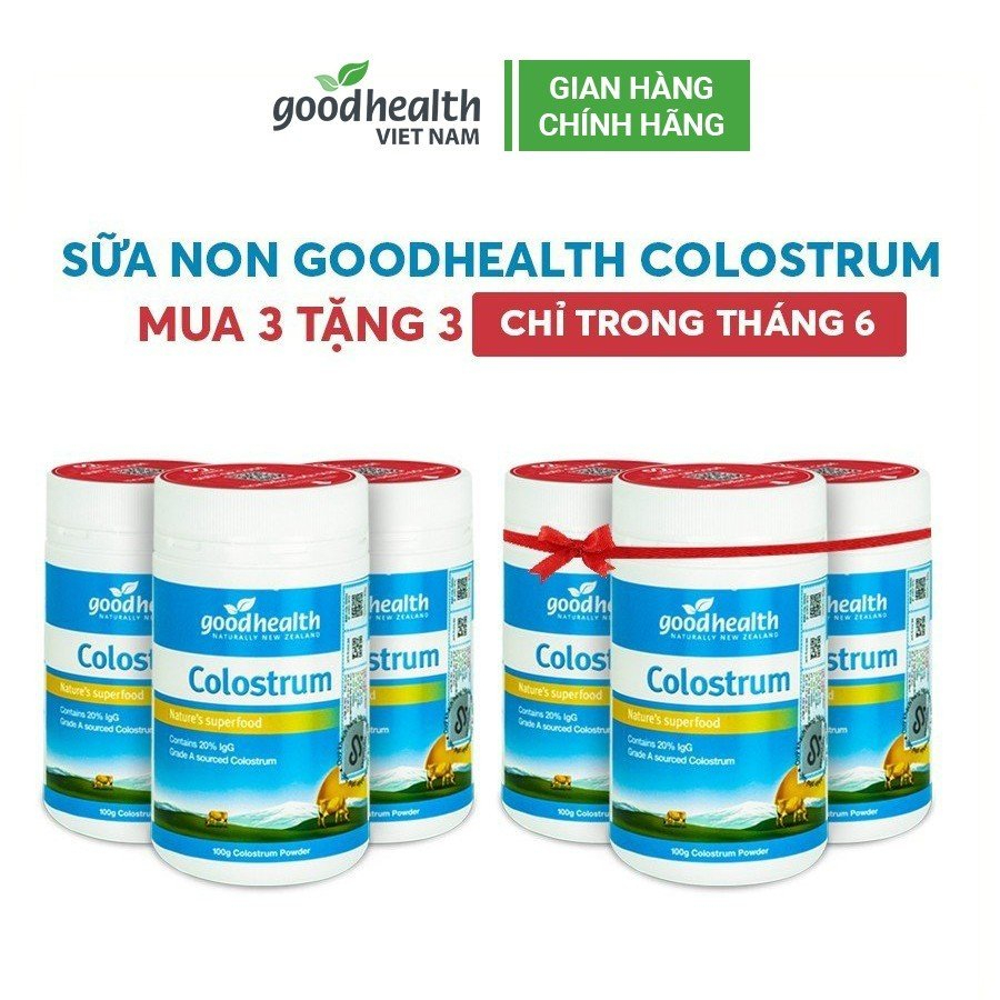 Sữa non Goodhealth Colostrum - Hộp 100g (có tem QR xác thực)