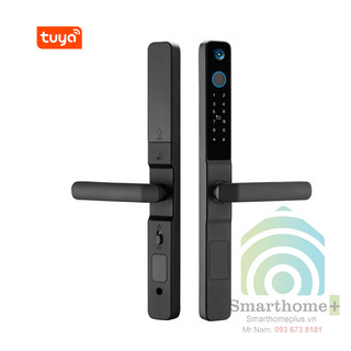 Khóa Cửa Nhôm Xingfa Vân Tay Mã Số Thẻ Từ Wifi Tuya SHP-DLS9