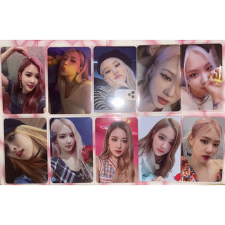 Card blackpink rosé