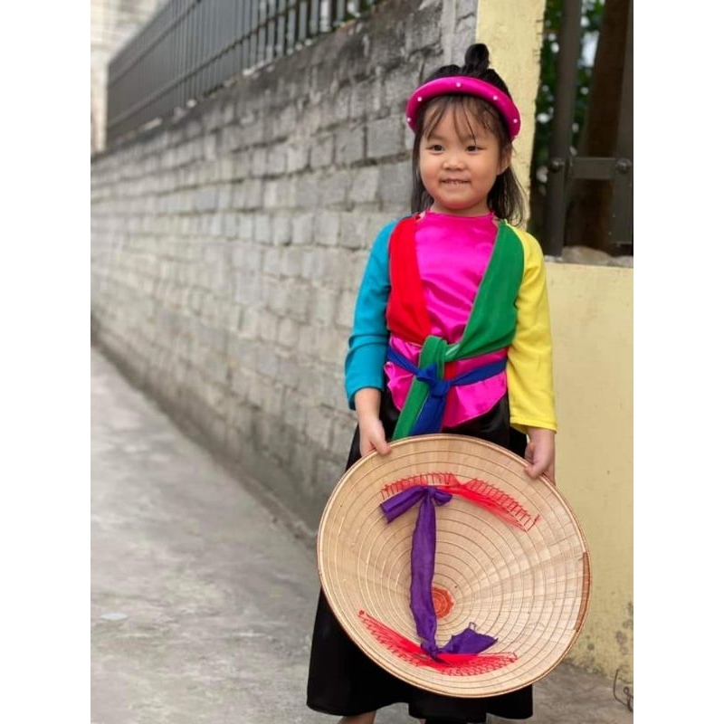 Áo tứ thân phối màu