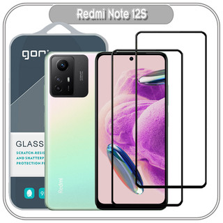 Bộ 2 cường lực gor full 2.5d cho redmi note 12s - hàng nhập khẩu