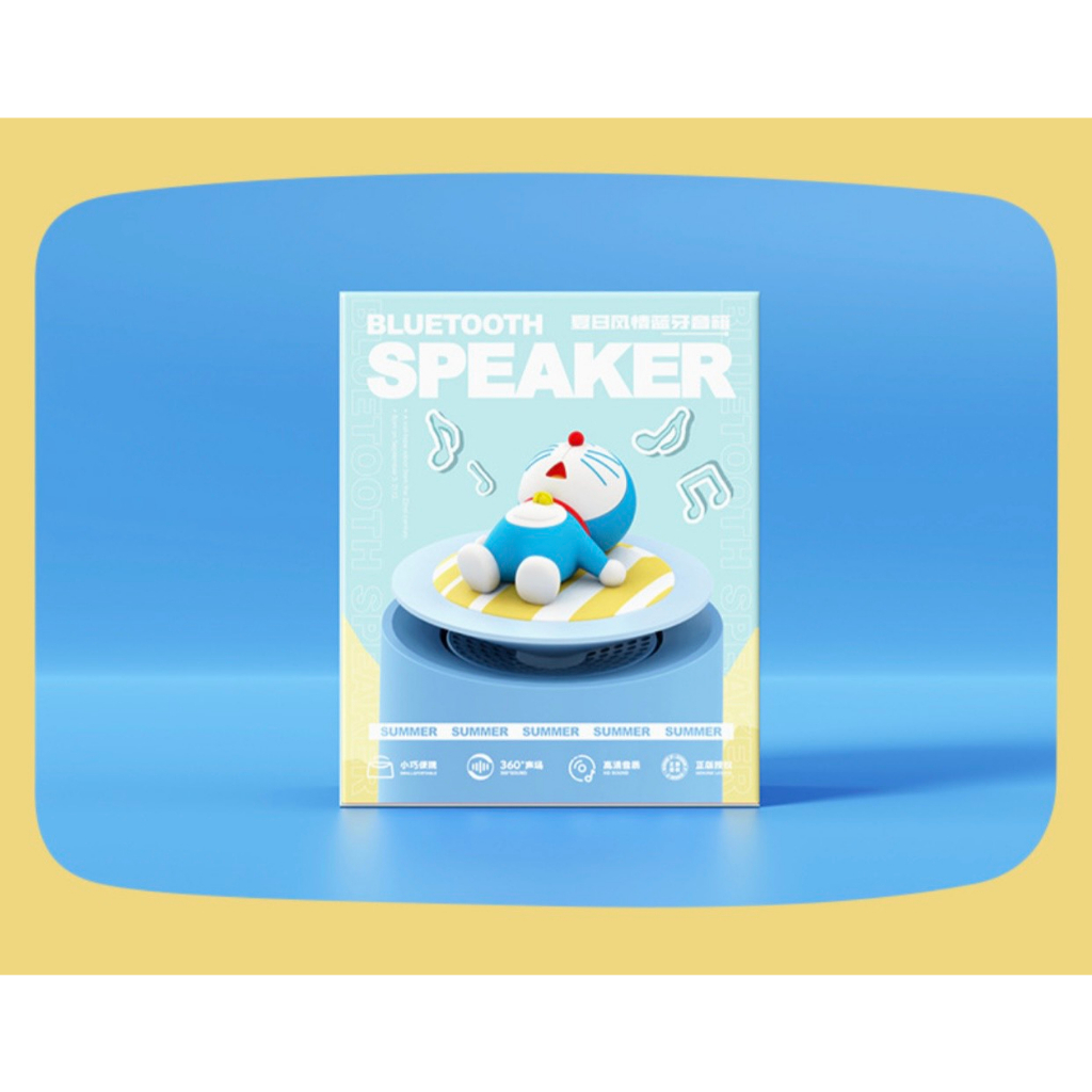 Loa Bluetooth Mini Kawaii Doraemon Phong cách mùa hè 2023 💙
