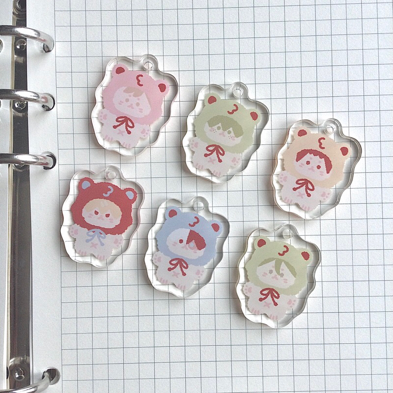 MÓC KHÓA NHÂN VẬT MY HERO ACADEMIA 3CM