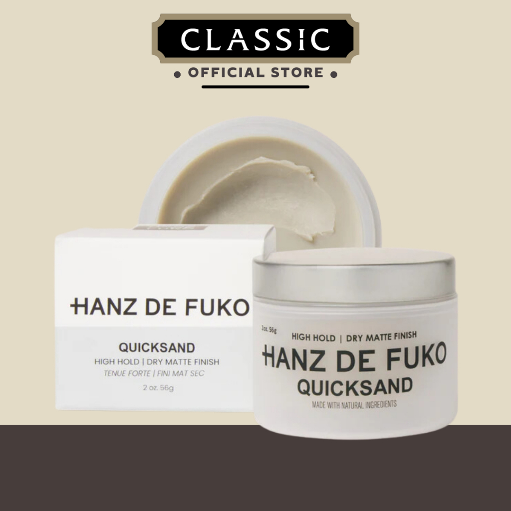 Sáp vuốt tóc Hanz De Fuko Quicksand 56g - Chính Hãng