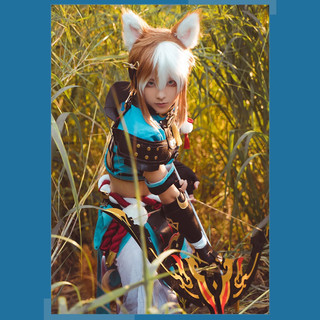 [Order 7-10 Ngày] Trang Phục Hoá Trang Cosplay Gorou (Genshin Impact)(Cosplay)