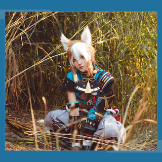 [Order 7-10 Ngày] Trang Phục Hoá Trang Cosplay Gorou (Genshin Impact)(Cosplay)