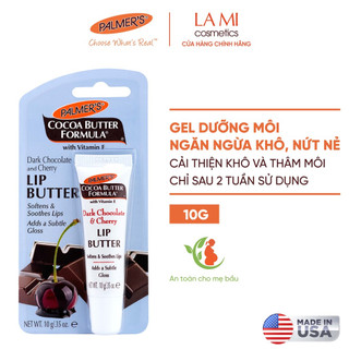 Gel dưỡng môi ngăn ngừa khô nứt nẻ hương Cherry Palmer's 10g