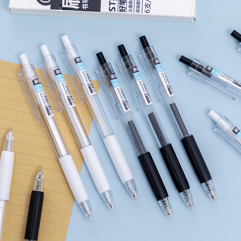 Bút gel ngòi 0.5mm mực đen cao cấp