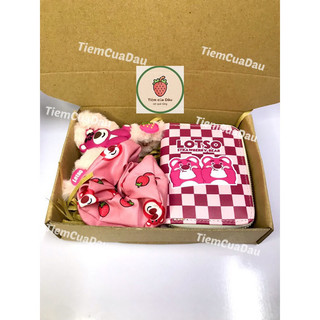 Set Quà Tặng Gấu Dâu Combo 3 Món