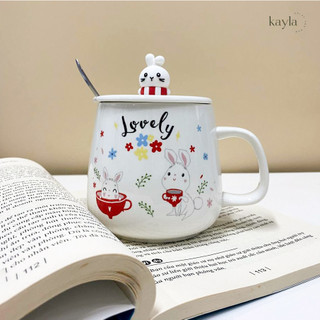 Ly sứ rabbit siêu dễ thương