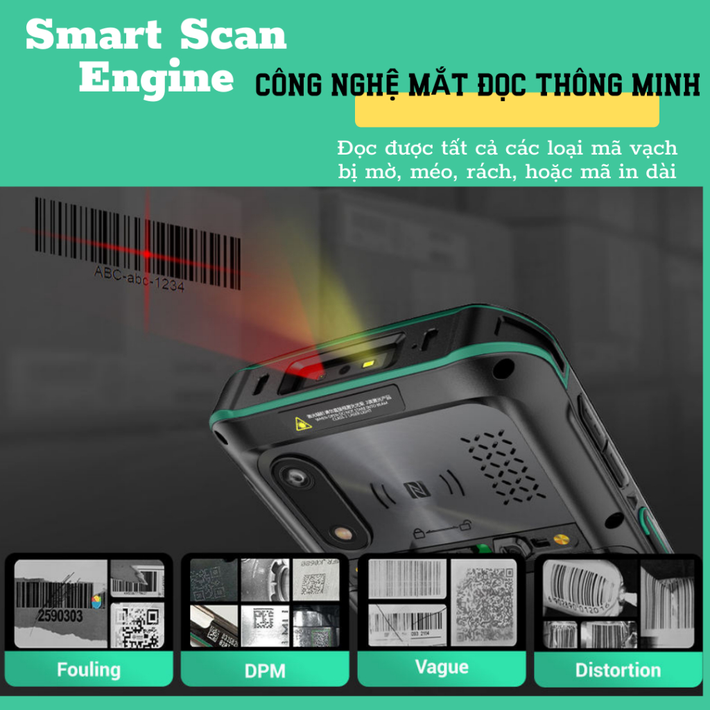 Máy quét mã vạch PDA – Máy kiểm kho Android 11 – Máy PDA OPTORI OP90K