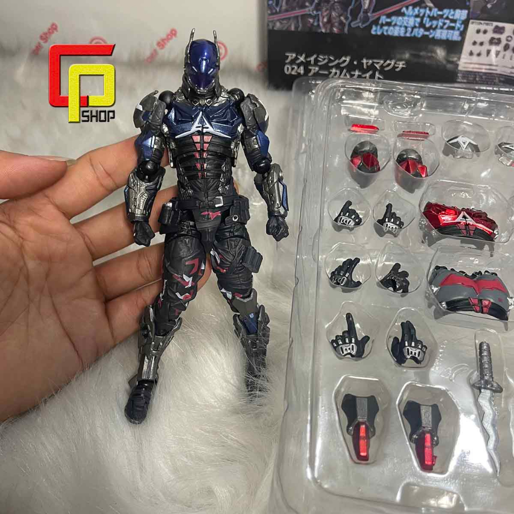Mô hình Batman Arkham Knight Yamaguchi - Figure Action Batman SHF - Batman có khớp