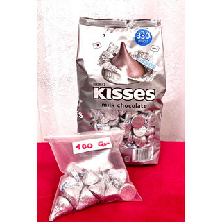 (Date 10/24)Lẻ 100gram sôcôla Kisses Hershey’s Mỹ( sôcôla ú )