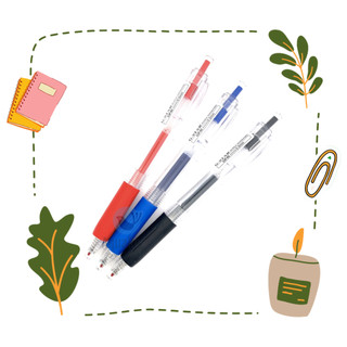 Bút viết bi bấm gel nước gstar gp-05 / gp05 ngòi 0.5mm viết êm mượt