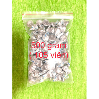 (Date 08/2026)Lẻ 100gram sôcôla Kisses Hershey’s Mỹ( sôcôla ú )