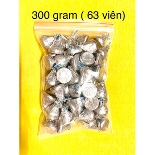(Date 08/2026)Lẻ 100gram sôcôla Kisses Hershey’s Mỹ( sôcôla ú )
