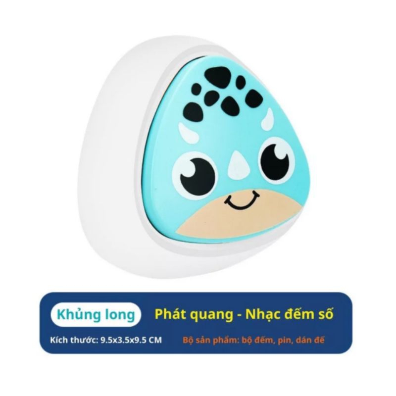 Bộ chuông bấm nhảy tăng chiều cao tự nhiên cho bé, giúp bé vận động, tặng kèm pin