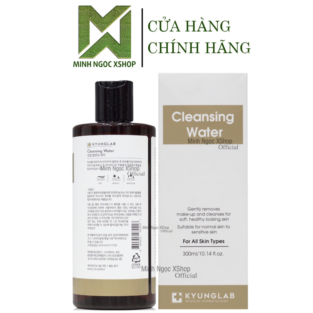 Nước tẩy trang sạch sâu KyungLab Cleansing Water 300ML