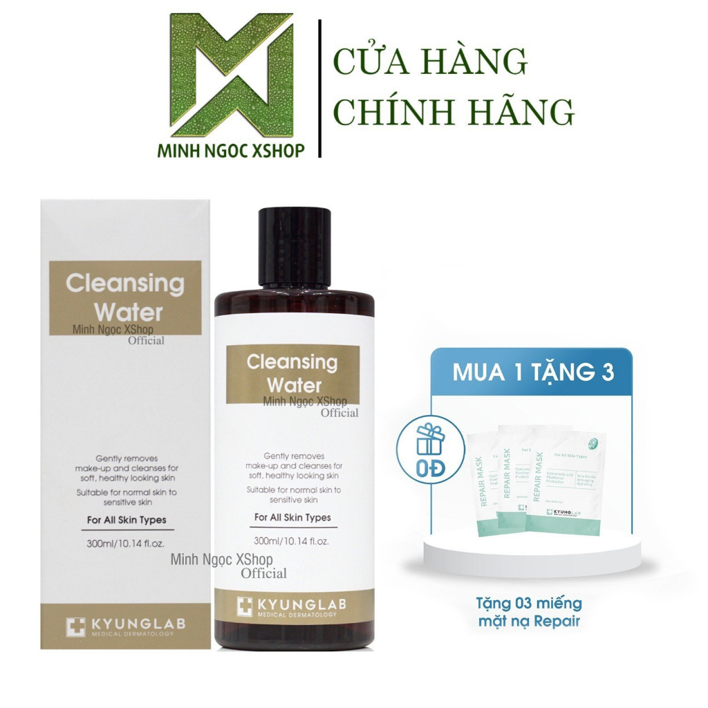 Nước tẩy trang sạch sâu KyungLab Cleansing Water 300ML