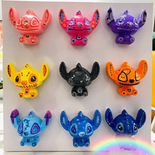 Tô tượng thạch cao stitch 2d size 5cm(không kèm màu và cọ)