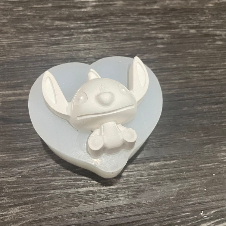 Tô tượng thạch cao stitch 2d size 5cm