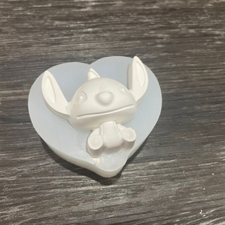 Tô tượng thạch cao stitch 2d size 5cm(không kèm màu và cọ)