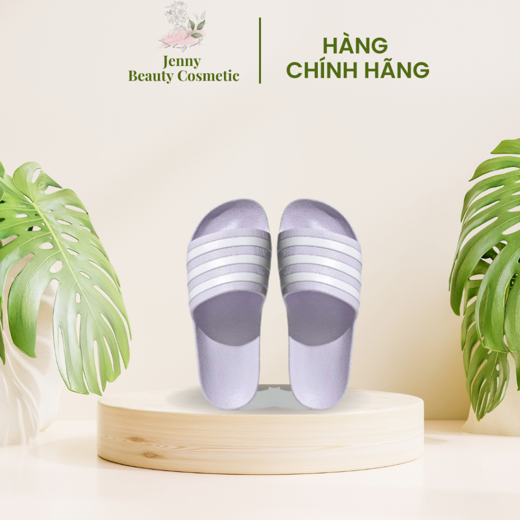 Dép chính hãng Adidas Adilette Shower unisex màu đỏ logo vàng