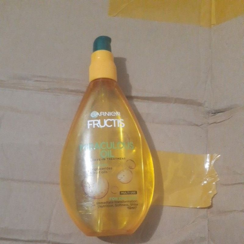 DẦU DƯỠNG TÓC GARNIER 150ML CÒN TÂM 7_80% DOAN NHA ĐỐI VỚI SHOP THƠM DA MANG TẠI DƯỚI TO HƠN TRÊN SA.LE 60