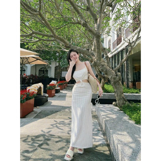 ĐẦM BODY LEN XOẮN EO KHOÉT LƯNG