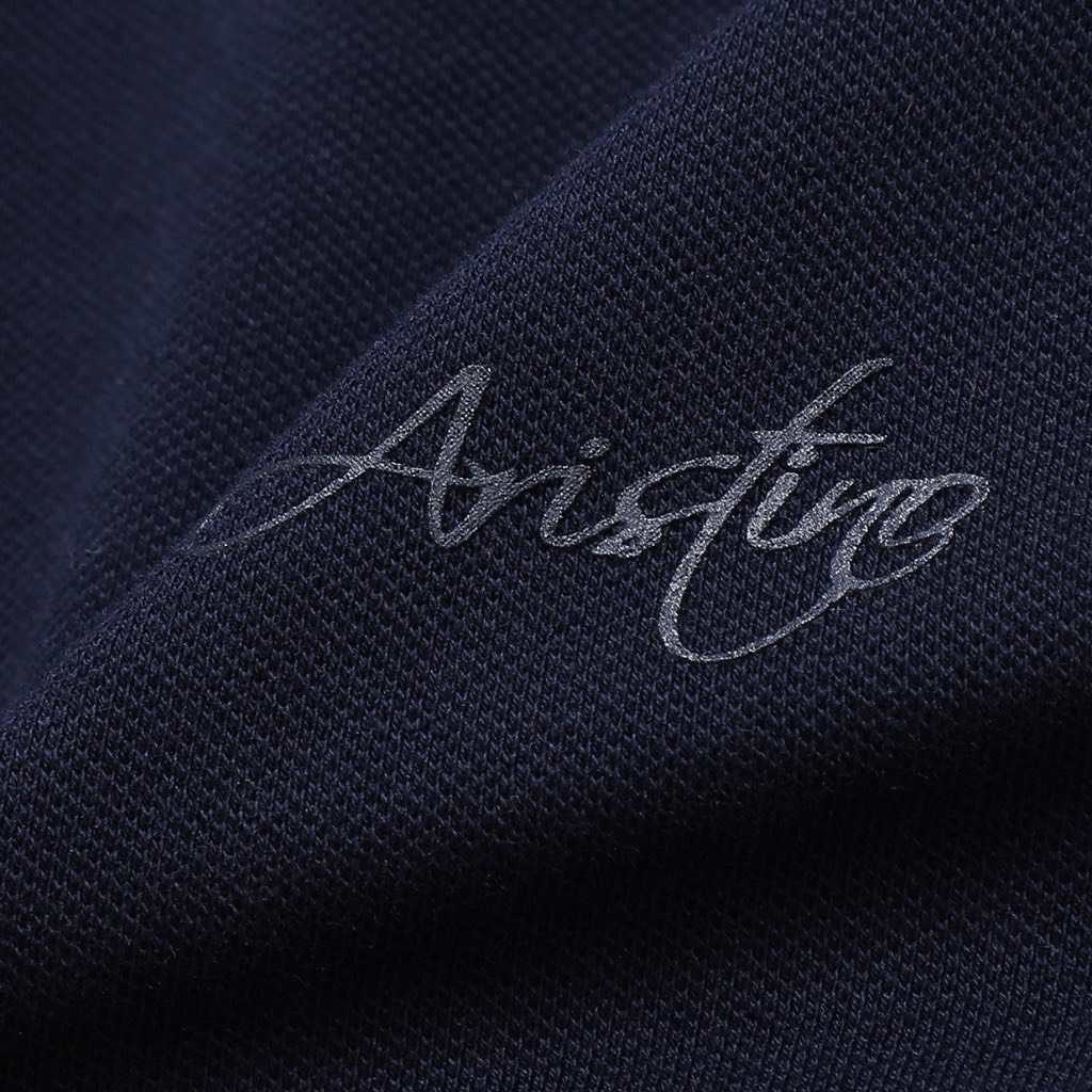 Áo polo nam Aristino  cotton pha  thoáng khí  form ôm APS179S2