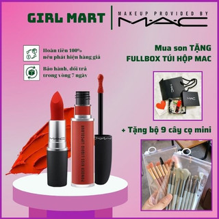 Son mac ruby woo 707 màu đỏ cổ điển sang chảnh, son mac chính hãng chuẩn auth date mới nhất